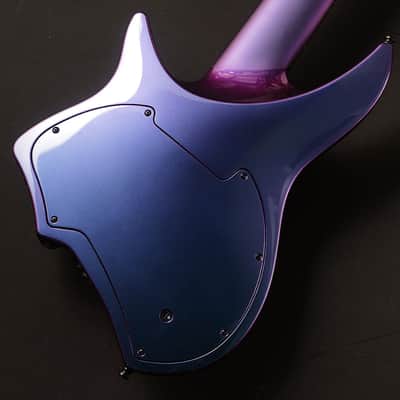 Aristides Guitars H/08 (Purple/Green Chameleon Gloss) #3117 image 10