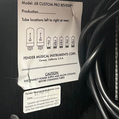 Fender '68 Custom Pro Reverb 40-Watt image 4