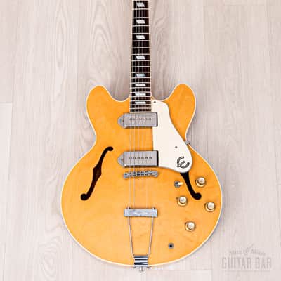 1995 Epiphone Casino Natural Near-Mint, Pre-Elitist Revolution, Japan Terada image 2