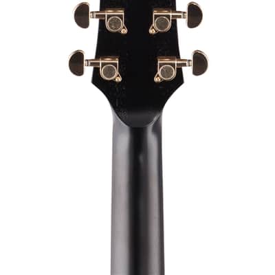Ibanez John Scofield JSM20 Semihollow Guitar with Case Black Low Gloss image 7