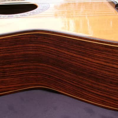 1977 Kazuo Yairi YC-30 AMAZING RAMIREZ STYLE Classical Concert Guitar+Hard Case plus more extras image 16
