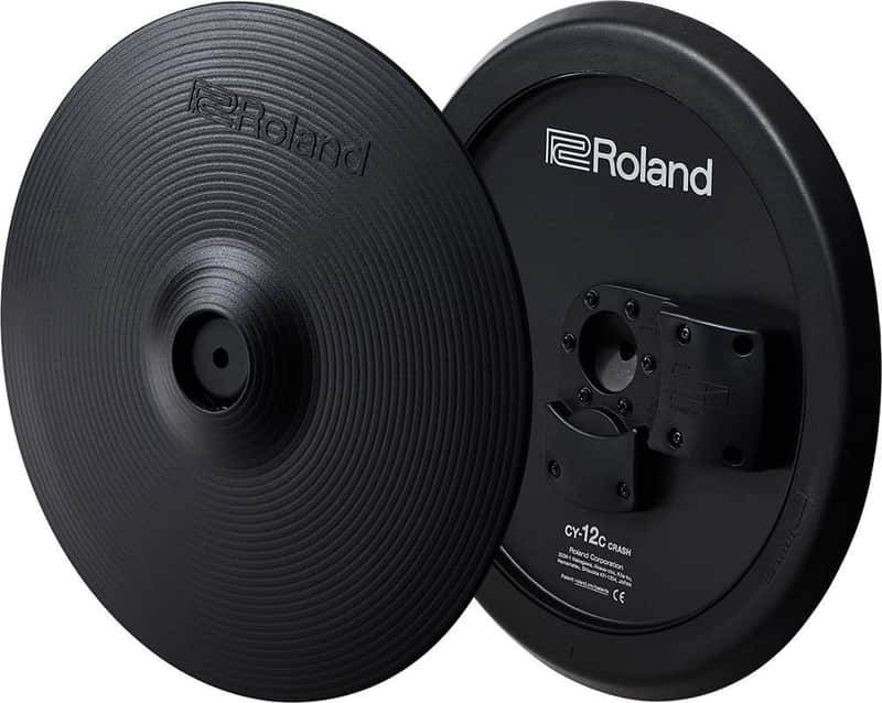 Roland 12'' Crash Cymbal Pad - Black image 1
