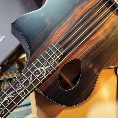 Michael Kelly Dragonfly 4 Port Electric Bass w/ Java Ebony Finish MKD4SJESFS image 5