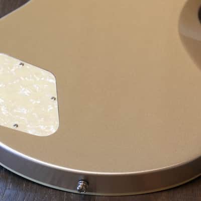 MINTY! D’Angelico Brighton Deluxe Series Double-Cut Electric Guitar Desert Sand + OHSC image 17