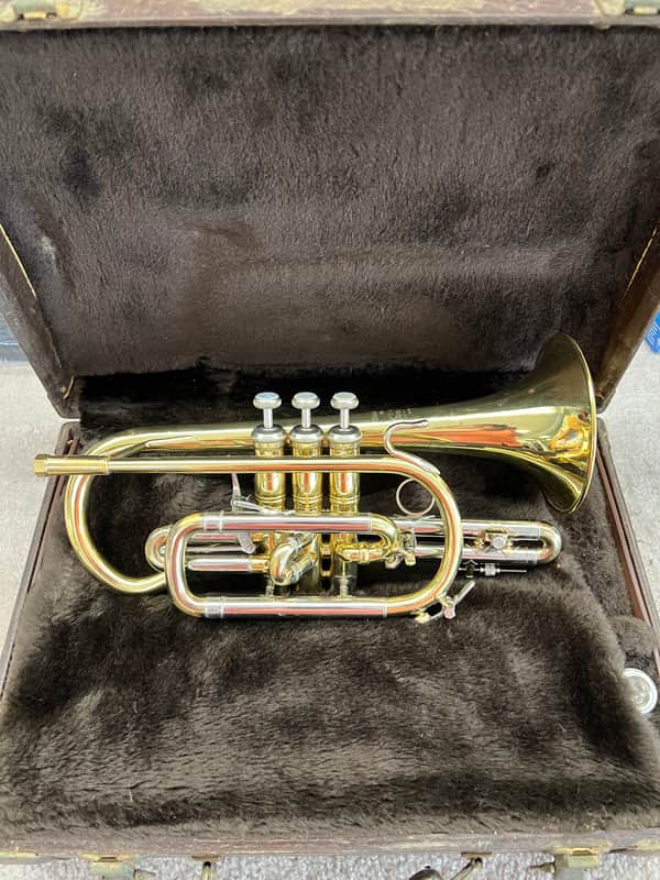 Bach Stradivarius Cornet Model 184ML 1986 Shepherd's Crook - Brass image 1