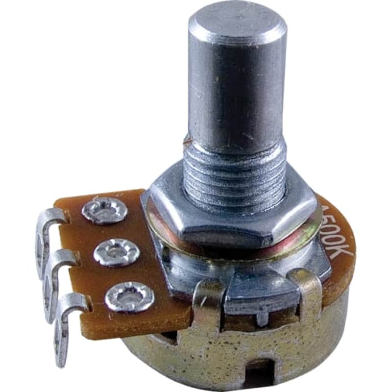 250 kΩ Potentiometer - Alpha, Audio, Solid Shaft, 16mm image 1