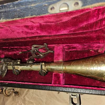 Cavalier Silver-Plated Metal Clarinet, USA, Good Condition imagen 8