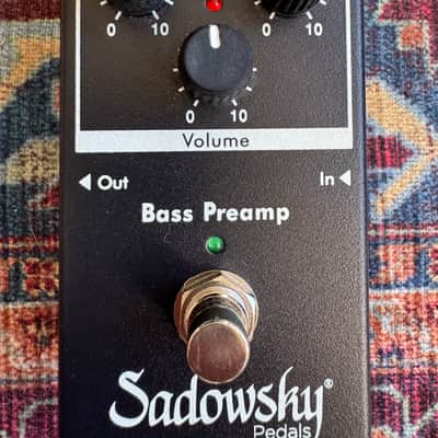 Sadowsky SBP-2 V2 Bass Preamp 2024- Present - Black image 2