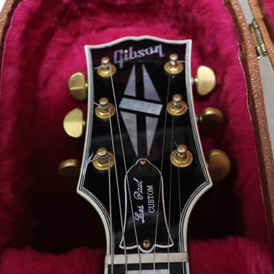 Gibson USA 1995 Les Paul Custom Ebony Miraculous Great Conditions w/Hard case image 6