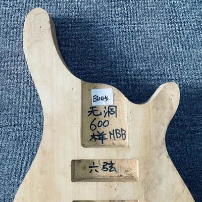 Unfinished Basswood 6 String Bass Body image 2