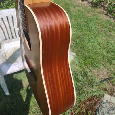 Hofner Dreadnought 1970's-80s - Natural mahogany image 12
