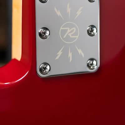Reverend Six Gun TL Electric Guitar - Medieval Red image 8