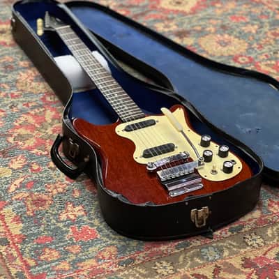 1966 Epiphone Olympic Double with Maestro Vibrola - Cherry image 13