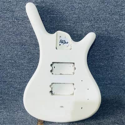 White Warwick Bass Body image 1