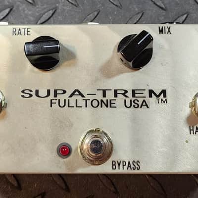 Fulltone Supa-Trem 1996 Original Vintage Label Maker Tremolo #065 Serial image 2