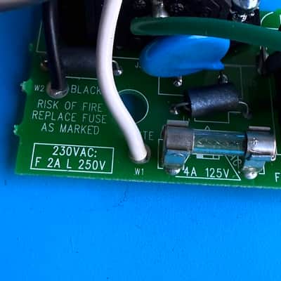 Line 6 Flextone II Guitar Amplifier Part: ON/OFF Switch Power Input Socket PCB image 5