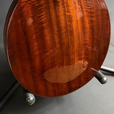 Eastman MD404-BK Oval-Hole A-Style Mandolin Gloss Black Top w/ Case image 11