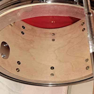 PACIFIC PDP BIRCH "FS SERIES" 16" x 12" (Super Rare Custom!) Floor Tom - Black Cherry Burst Gloss image 7