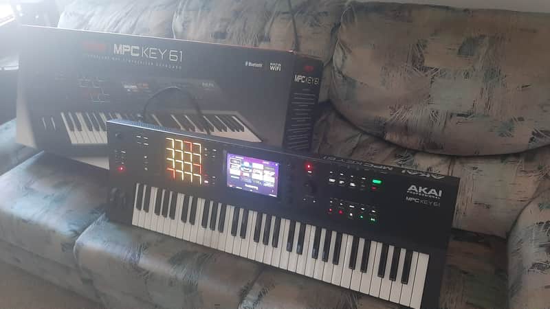 Akai MPC Key 61 Standalone Workstation Synthesizer 2022 - Present - Black image 1