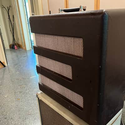 Upgraded Fender Excelsior Pawn Shop Series 13-Watt 1x15" Guitar Combo 2012 - 2013 - Brown image 3