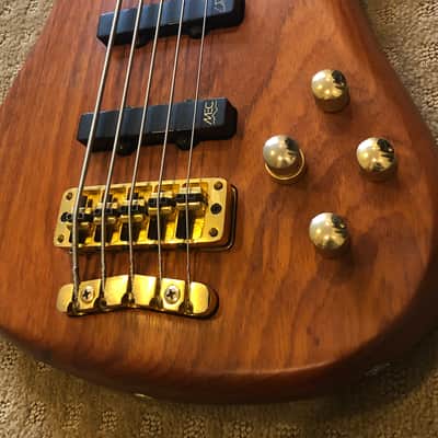 Dirk Lance (Incubus) Owned Warwick Streamer Stage II 5-String Fretless Custom 1999 Natural image 2