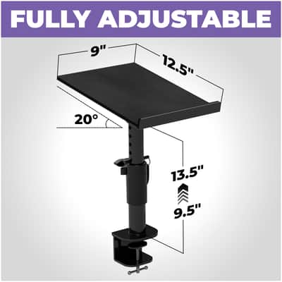 Liquid Stands Clamp-on Adjustable Speaker Monitor Stands with Tilt image 5