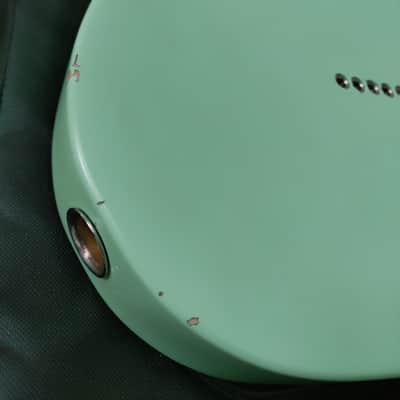 2021 Fender American Performer Telecaster Satin Surf Green RELIC w/GIGBAG image 18