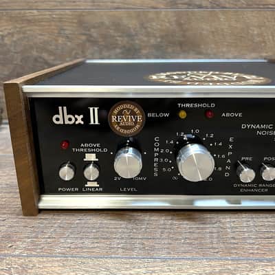 Revive Audio Modified: Vintage Dbx 128, Dual Compressor/expander, Nice! image 3