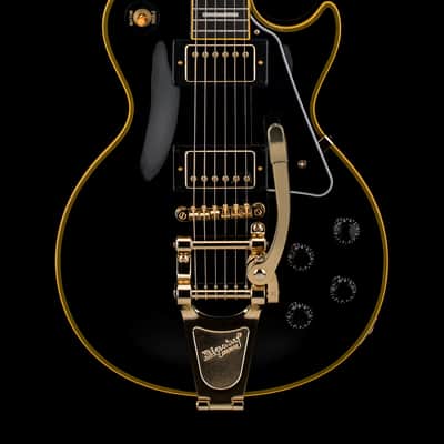 Epiphone Joe Bonamassa 1959 Les Paul Custom (2025) - Antique Ebony #26562 with Original Hard Case image 1