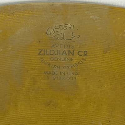 Zildjian 14" A Custom Mastersound Hi-Hat Cymbals (Pair) 1999 - Present - Brilliant image 6