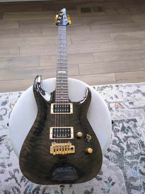 ESP USA Custom Shop Horizon Classic 1993 - Transparent Black image 1