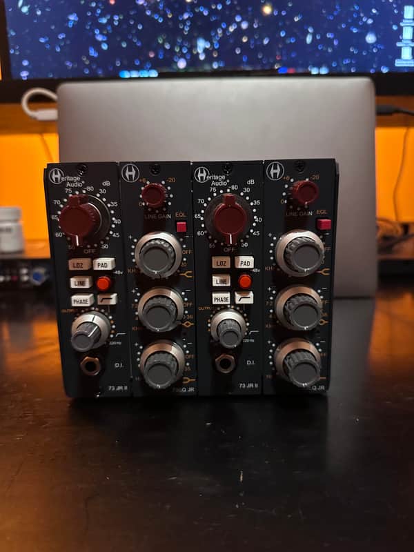 Heritage Audio HA73JR II’s + OST-4 (EQ modules SOLD - please read listing) image 1