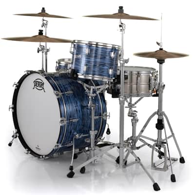 Pearl President Deluxe Ocean Ripple 3pc Shell Pack 24x14 13x9 16x16 Drums | Authorized Dealer image 5