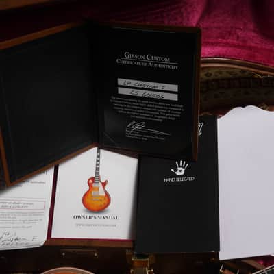 Gibson Custom Shop Les Paul Custom  2016 - Figured Pink Widow image 19