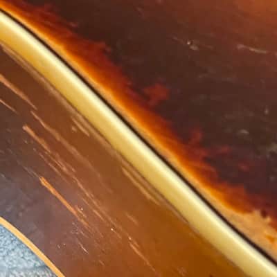 Vintage Gretsch for restoration / repair / luthier ELECTROMATIC 1953. or 1954 - Sunburst (worn) But original image 20