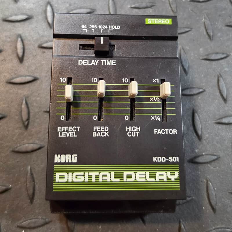 KDD-501 Stereo Digital Delay Module for PME-40X Multi Effects System 1980's Vintage image 1