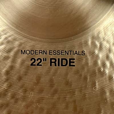 22" Paiste Formula 602 Modern Essentials Ride Cymbal 3068g *Video* image 4