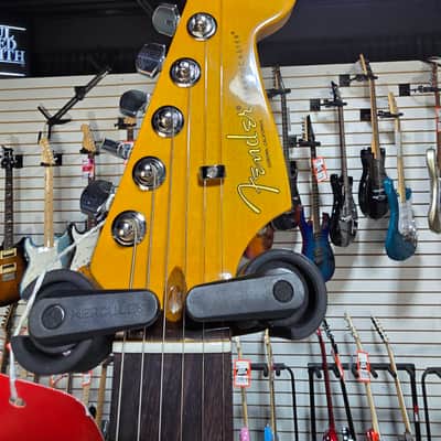 Fender American Professional II Thinline Stratocaster Electric Guitar - Transparent Daphne Blue w/OHSC & PLEK*D #035 image 5