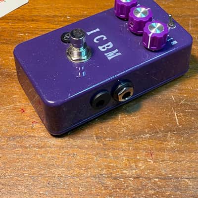 Super-Freq ICBM (EHX Op-amp Big Muff clone) 2019 Purple Sparkle image 4