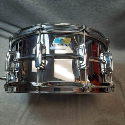 Ludwig USA Supraphonic 6.5x14" 10-Lug Aluminum Snare Drum image 8