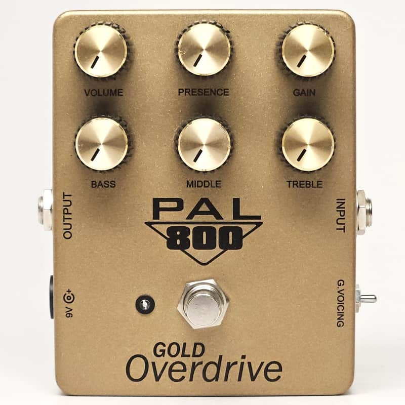 PAL effects Pal 800 クローンペダル マーシャル系OD PedalPalFx PAL 800 GOLD Overdrive | Reverb
