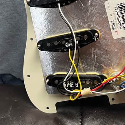 Fender Player Plus Loaded Pickguard with Noiseless Pickups (Left-Handed Pickguard) image 5