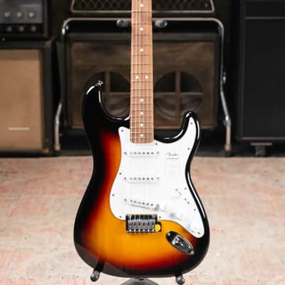 Fender Standard Stratocaster Electric Guitar - 3-Color Sunburst image 3