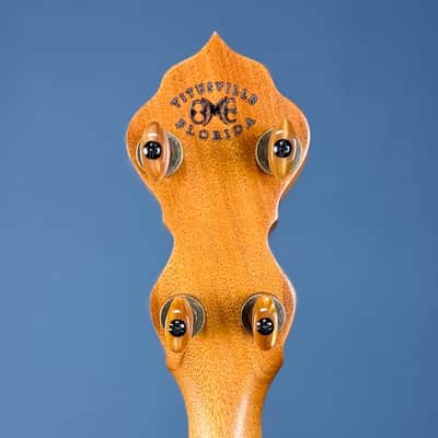 Limited Edition Ome Jasmine 12" 5-String Curly Maple Banjo with Mahogany Neck & Rolled Brass Tone Ring (only 25 made) image 18