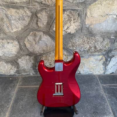 Fender Japan '57 Reissue Stratocaster ST57-70 Candy Apple Red – Maple Neck (Q-Serial, Upgraded Van Zandt Bridge Pickup) image 12