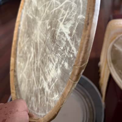 Calf skin drum head 14” calf skin snare side 60s image 2