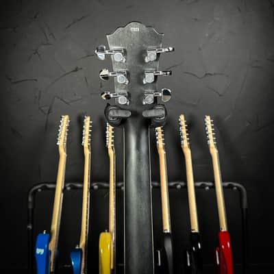 Washburn Deep Forest Burl Dreadnought Acoustic Guitar - Black Fade image 7