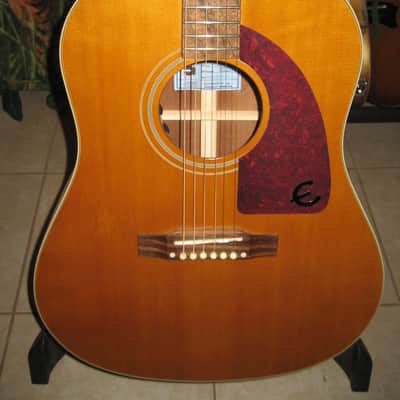Epiphone Masterbilt Tribute Texan FT79 Acoustic/Electric Guitar~2000 ~ w/Hard Case~Excellent~Fishman image 3