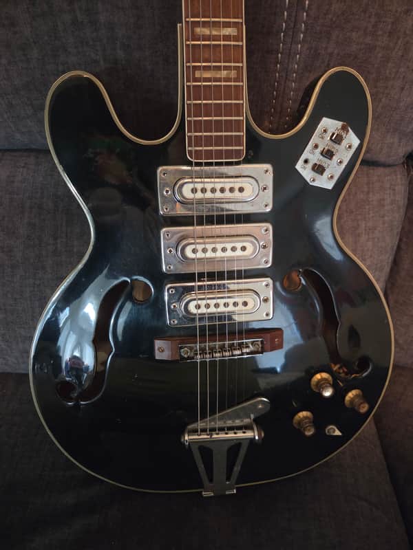 Teisco ES 1960s - Black image 1