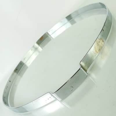 Slingerland 14" COB Straight Stick-Chopper Chrome Snare Drum Resonant Rim/Hoop image 5